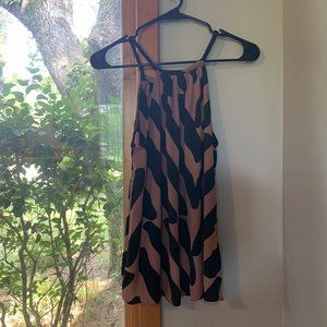 Rope strap patterned tank